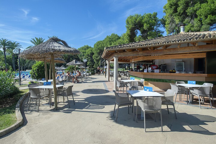 Swim-up bar