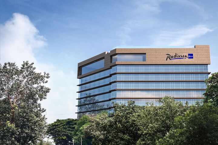 Exterior of Radisson Blu Mumbai International Airport