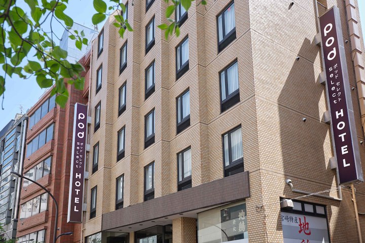 Exterior of Pod Select Hotel Shinjuku