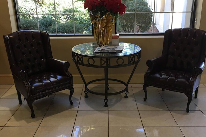 Lobby sitting area