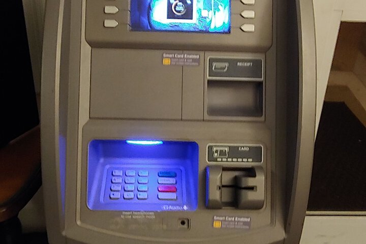 ATM/banking on site