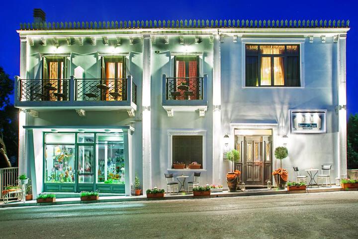 Exterior of Archontiko Kymis Boutique Hotel