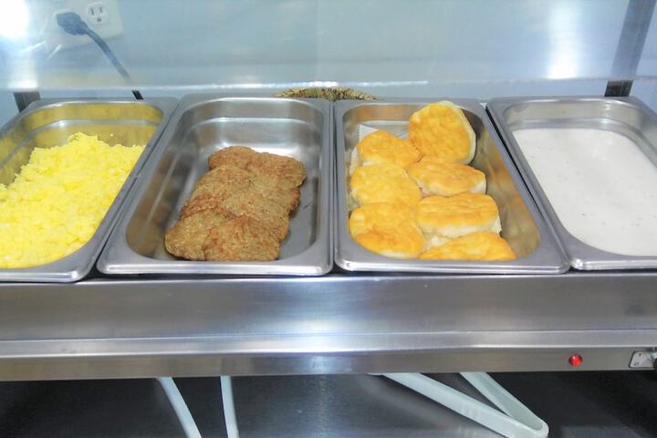 Breakfast area