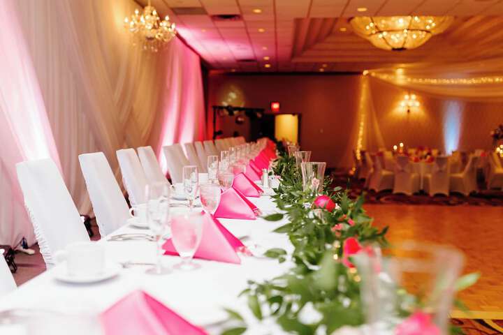 Indoor wedding
