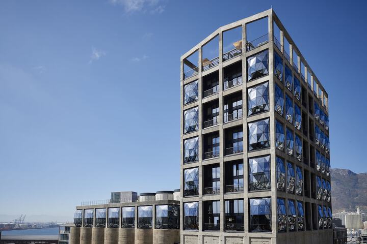 Exterior of The Silo Hotel