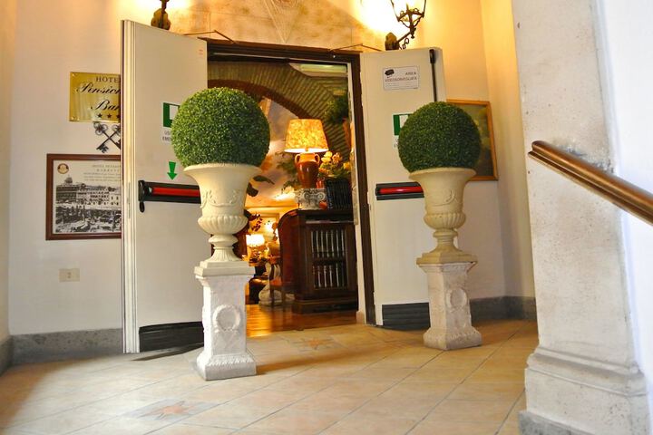 Interior entrance