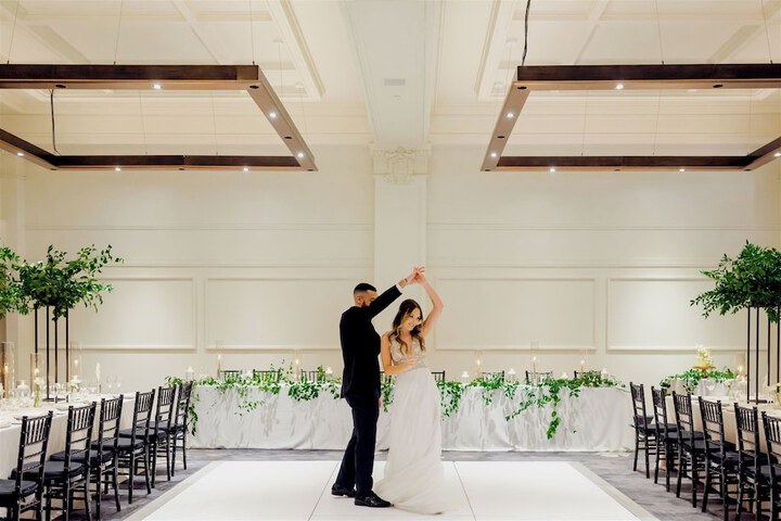Indoor wedding