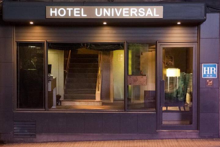 Outside Hotel