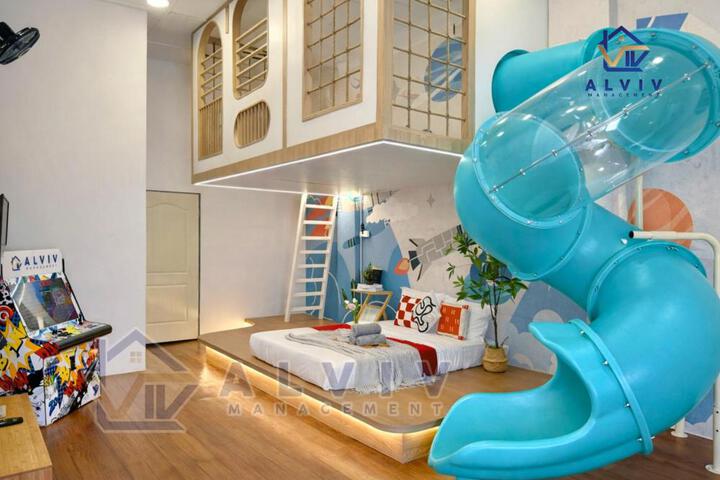 NEW! I 2BR I Playground Kids Friendly I 5-11pax I 10min walk Jonker I BY Alviv