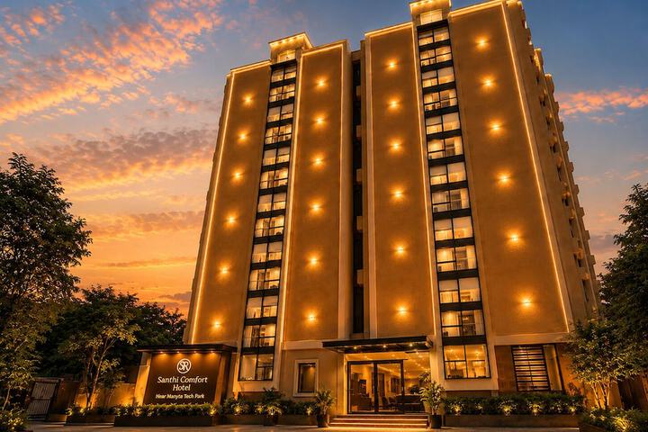 Santhi Comfort Hotel Near Manyta Tech Park