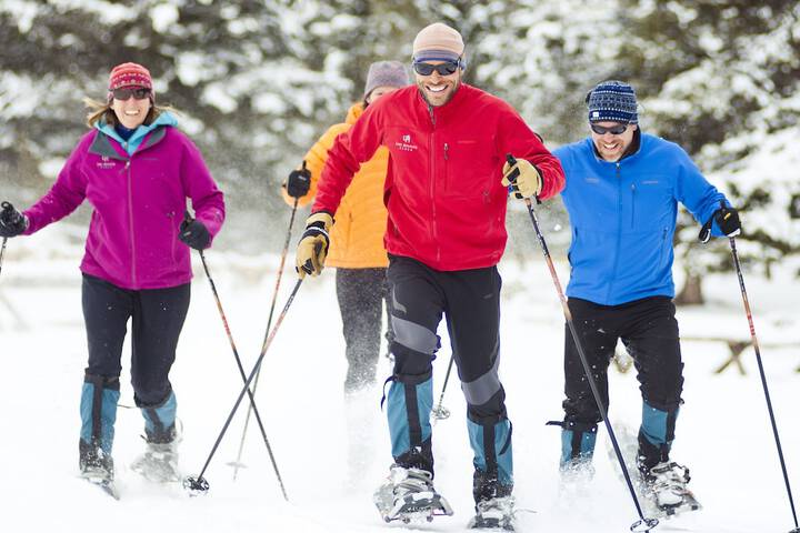 Snowshoeing