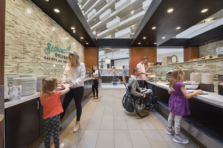 Breakfast area