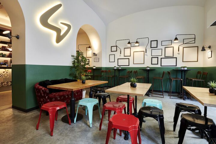 Breakfast area