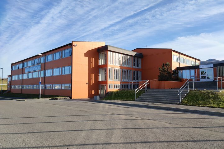 Exterior of Hotel Mikligardur