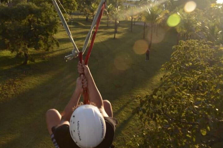Ziplining