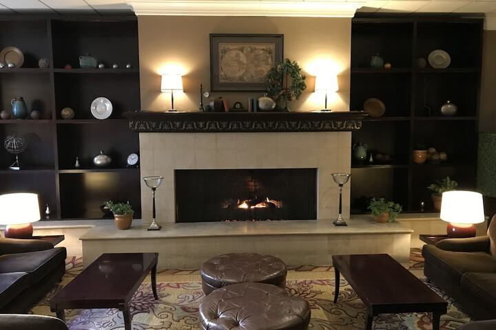 Lobby sitting area
