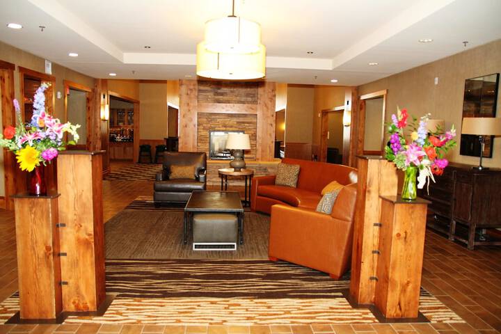Lobby sitting area