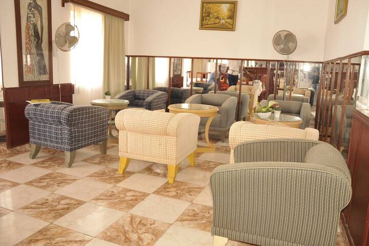 Lobby sitting area