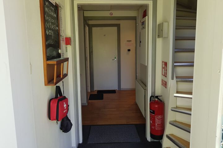 Interior entrance