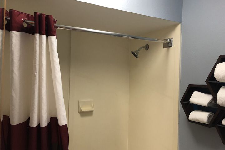 ADA Accessible Studio 1 King Bed Roll in Shower (10 of 14)