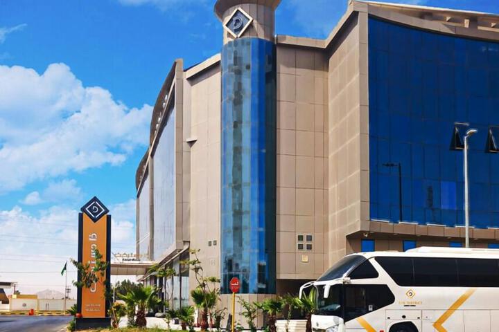 Exterior of The District luxury Hotel Najran SA
