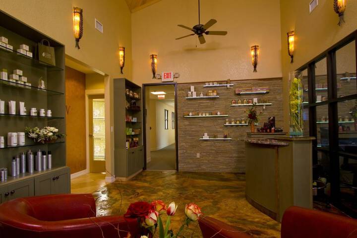 Spa reception