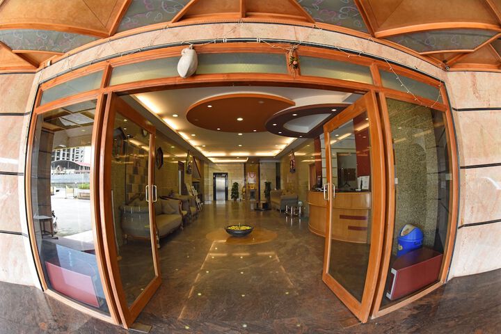 Interior entrance