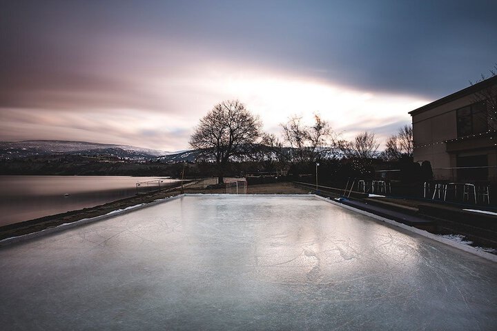 Ice skating