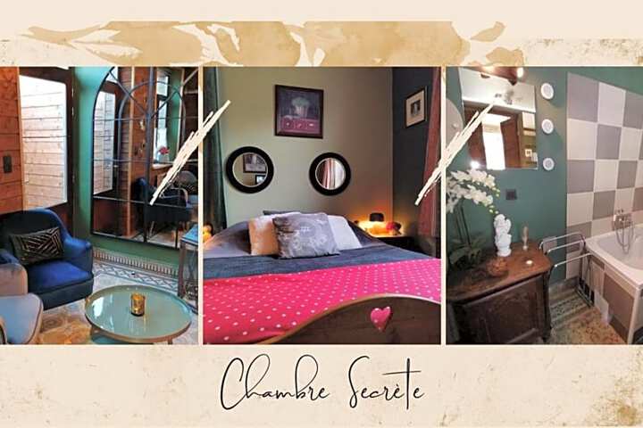 Maison dhôte Les Notes Endormie Chambre Secrète