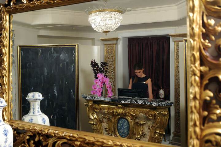 Interior entrance