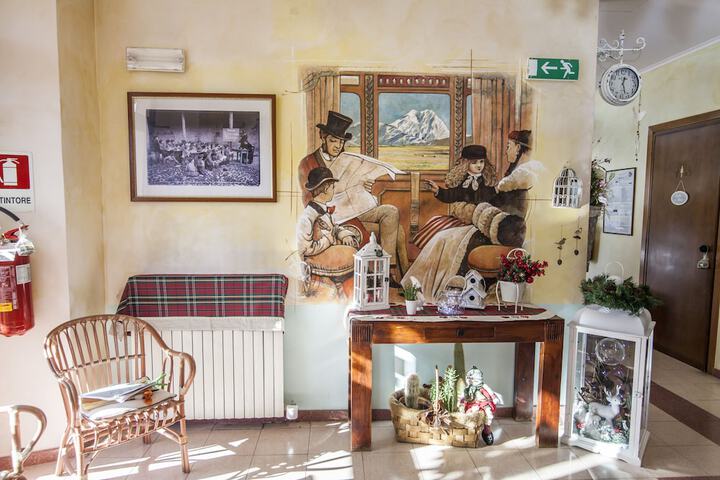 Interior entrance