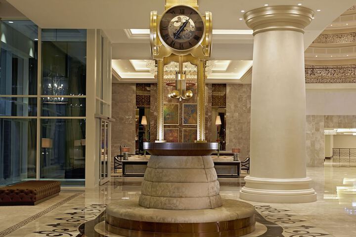 Interior entrance