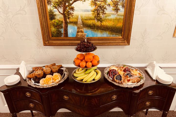 Breakfast buffet