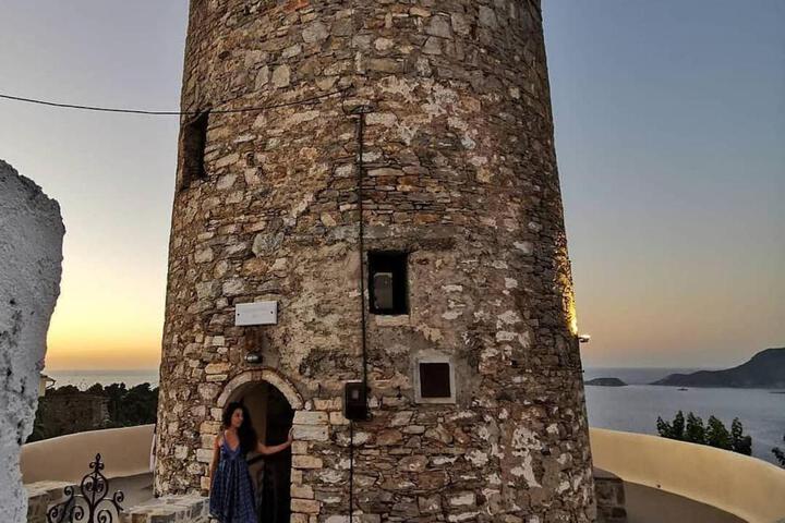 Exterior of Casa Milos Windmill Alonissos