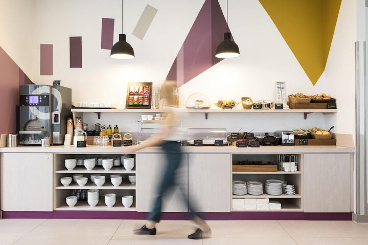 Breakfast area