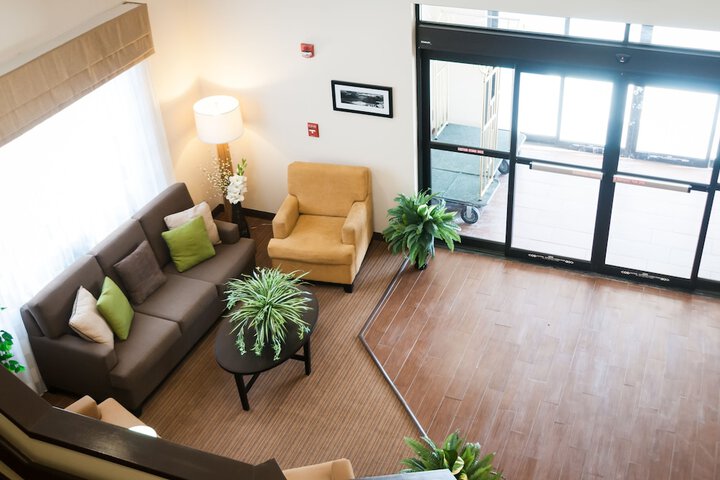 Interior entrance