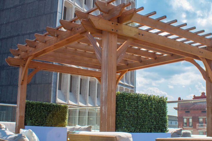 Rooftop terrace