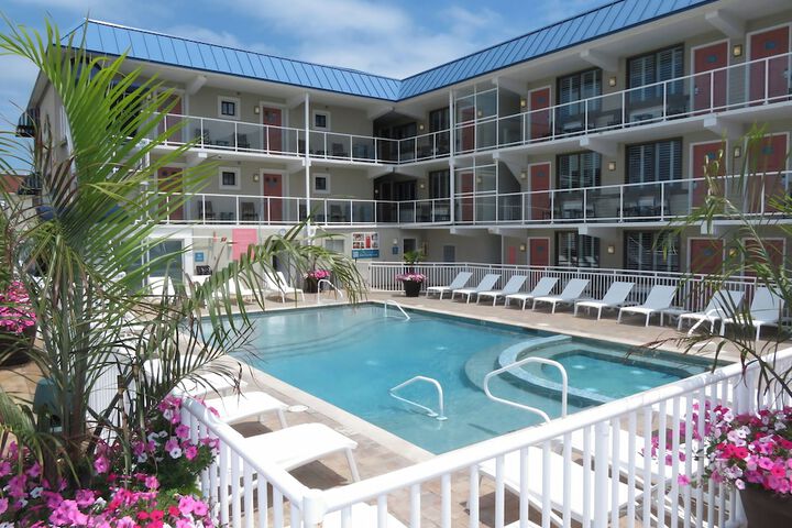 Spray Beach Oceanfront Hotel in Beach Haven, NJ