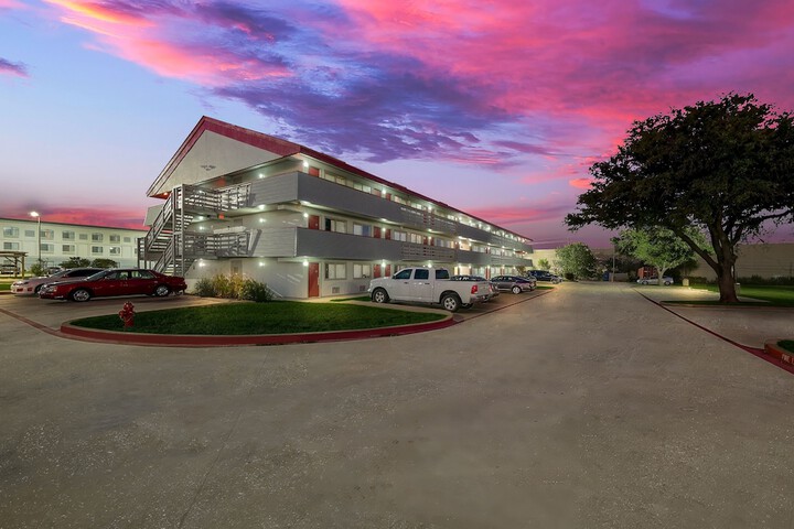 Front of property - evening/night