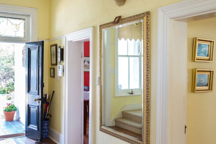 Interior entrance