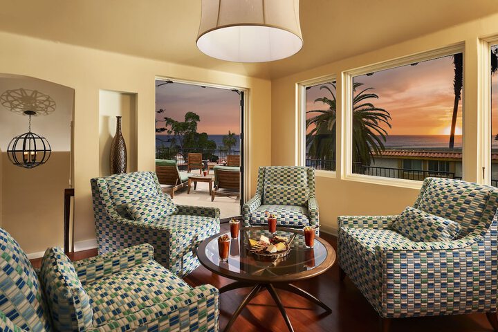 Lobby sitting area