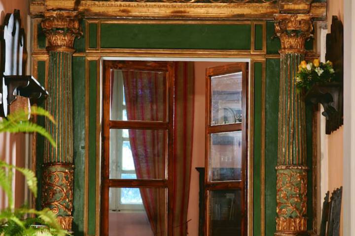 Interior entrance
