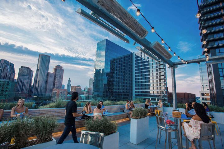 Rooftop terrace