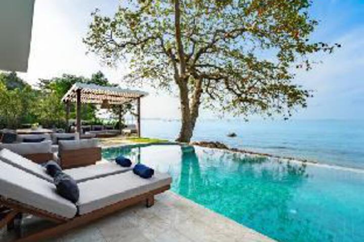 Kove Samui - Beachfront Sunset Villa w / Staff & Infinity Pool