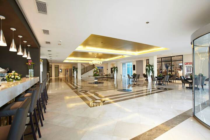 Interior entrance