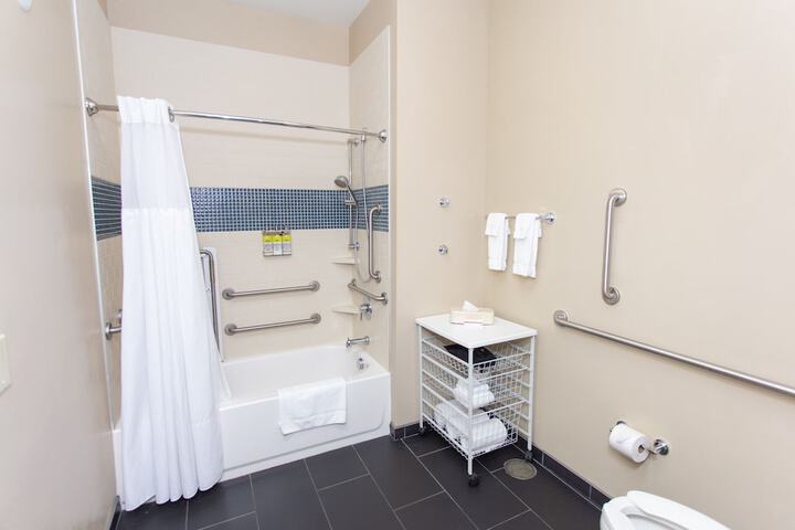 1 Queen Studio Suite Mobility Accessible Tub (8 of 26)