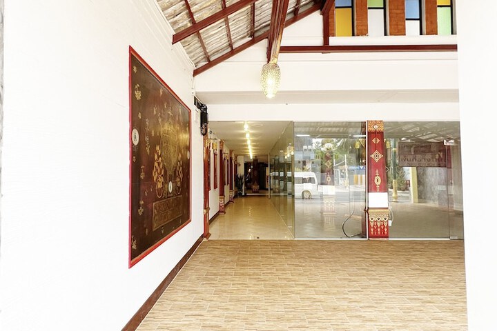 Interior entrance