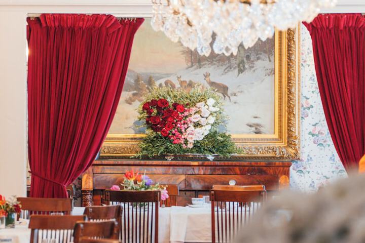 Breakfast area