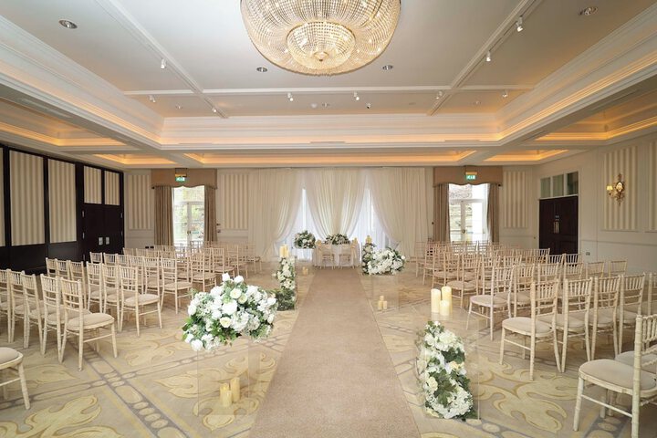 Indoor wedding