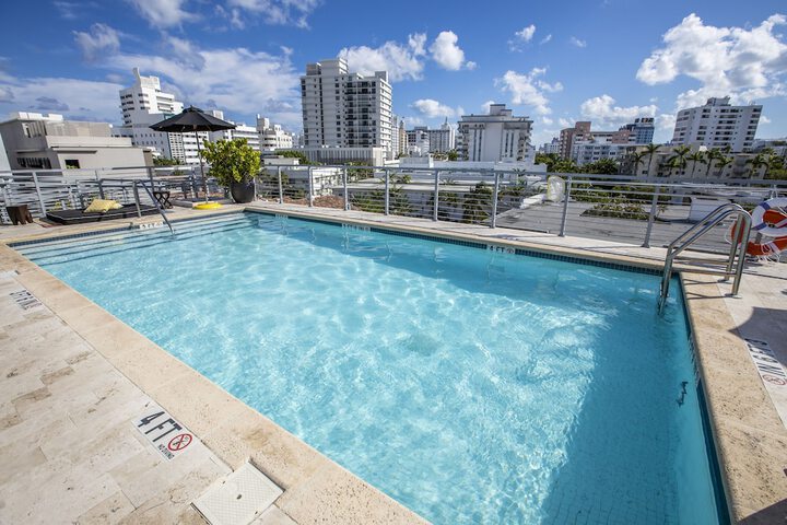 Rooftop pool